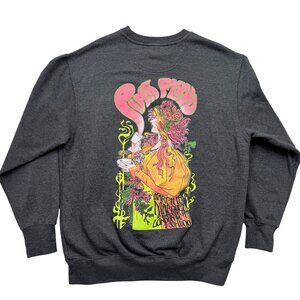 Pink Floyd March 15th Marquee Sweatshirt Psychedelic Hippie Retro Womens M